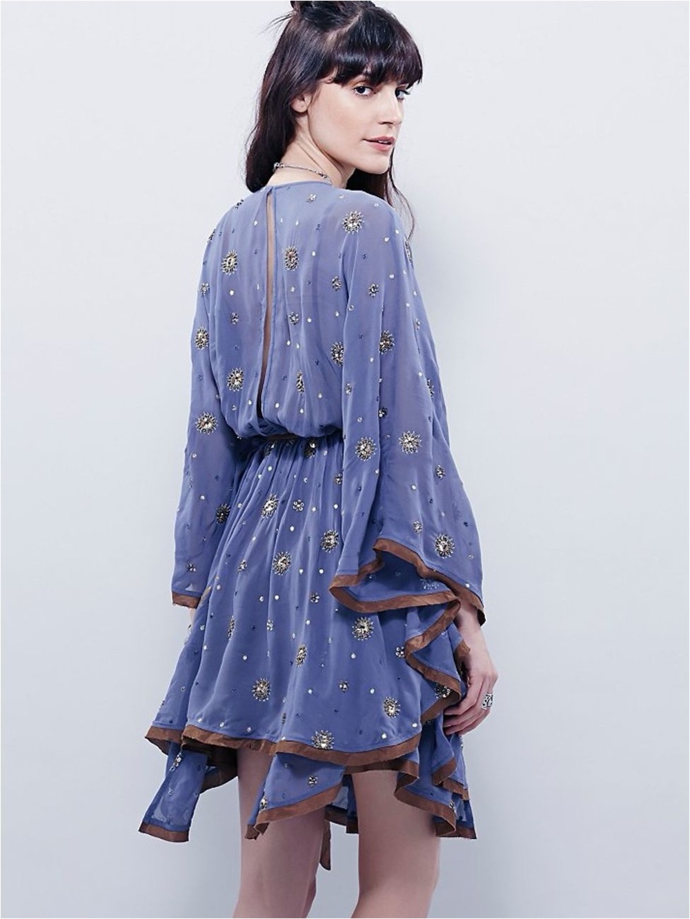 ISO Free People celestial mini dress - Picture 3 of 3
